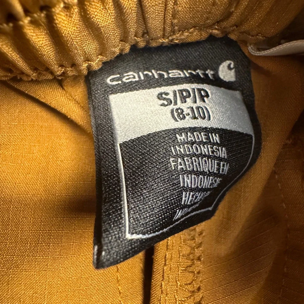 Carhartt Kids‎ Brown Cargo Style Elastic Waist Shorts Size S P P